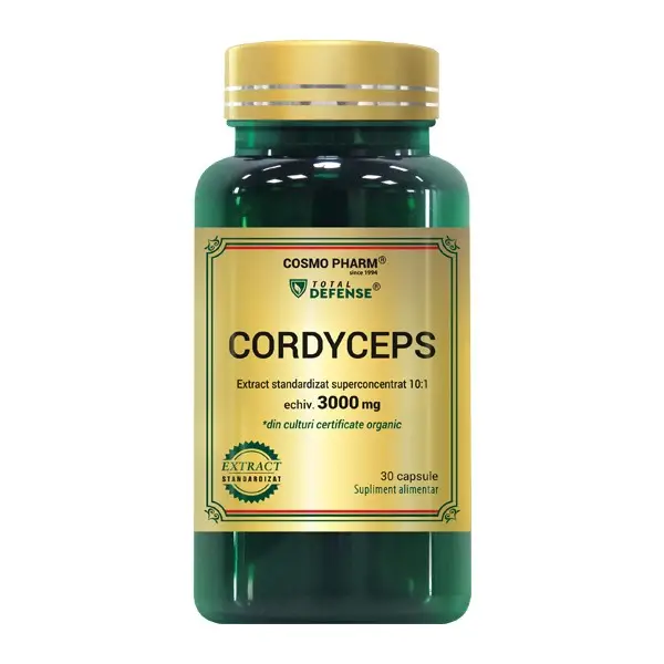 Cordyceps, 300mg, 30 capsule, Cosmopharm