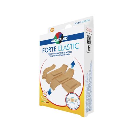 Plasturi elastici ultra rzistenti Forte Elastic, 40 buc, Master Aid