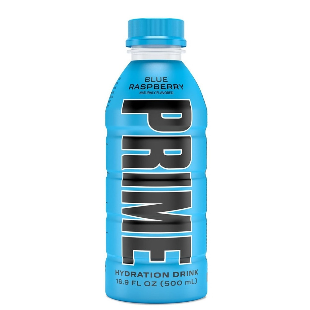 Bautura Prime pentru rehidratare cu aroma de zmeura albastra Hydration Drink USA, 500 ml, GNC
