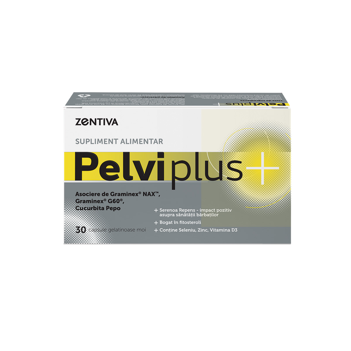 Pelviplus supliment alimentar, 30 capsule, Zentiva