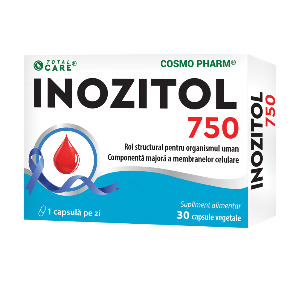 Inozitol, 750 mg, 30 capsule, Cosmopharm