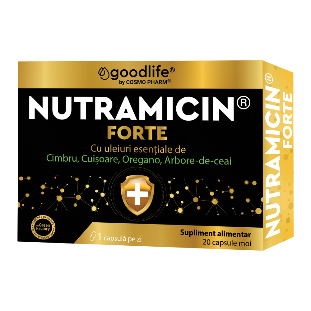 Nutramicin Forte, 20 capsule, Cosmopharm