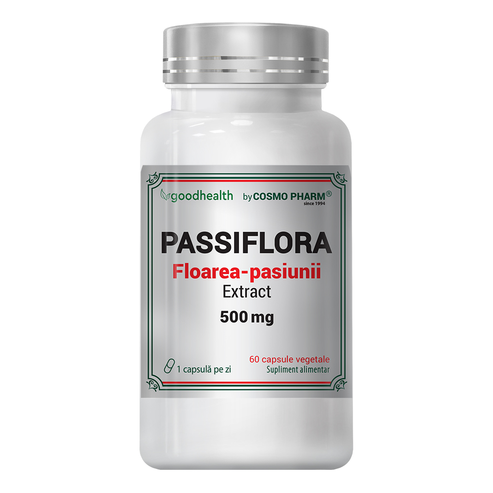Passiflora Extract, 500 mg, 60 capsule, Cosmopharm