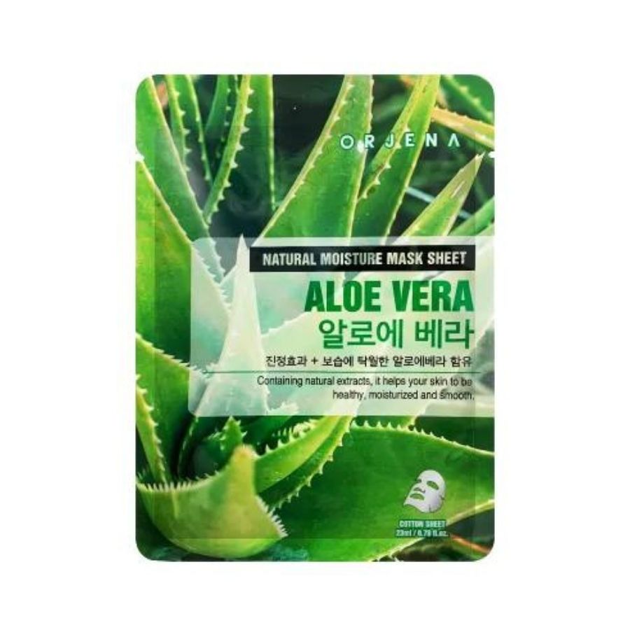 Masca tip servetel cu Aloe Natural Moisture Mask Sheet, 23 ml, Orjena