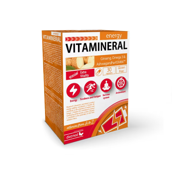 Vitamineral Energy, 30 capsule, Dietmed