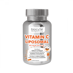 Vitamina C Lipozomala 500 mg, 30 capsule, Biocyte