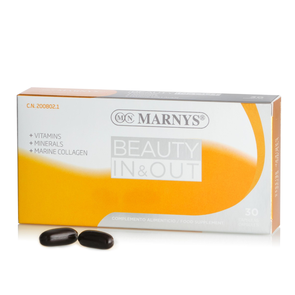 Beauty In & Out Colagen Marin, 30 Gelule, Marnys