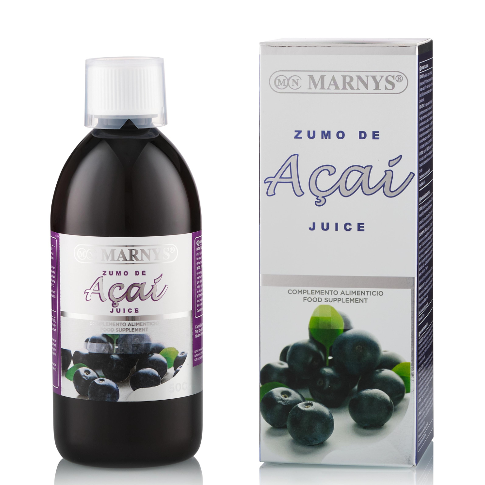 Suc antioxidant de Acai, 500 ml, Marnys