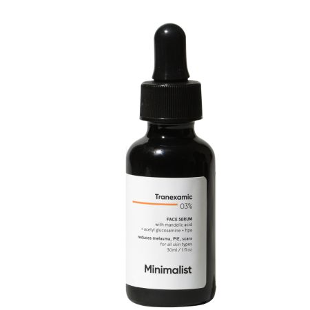 Ser pentru pete pigmentare cu acid Tranexamic 3%, 30 ml, Minimalist