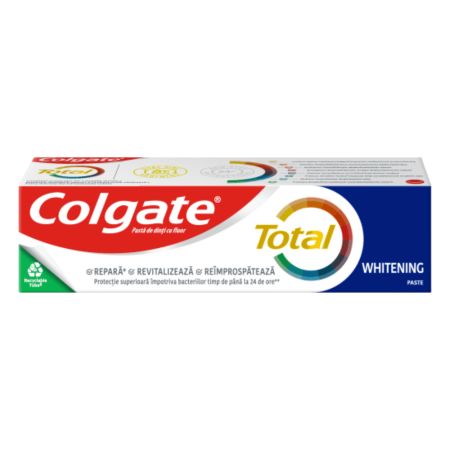 Pasta de dinti Total Whitening, 50 ml, Colgate