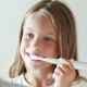 Periuta de dinti electrica sonica pentru copii cu 3 functii, Alb, Aeno 615918