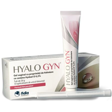 Hyalogyn Gel, 30 g, 10 aplicatoare, Fidia Farmaceutici