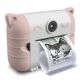 Camera foto digitala cu functie de printare termica pentru copii KidyPrint, Peach, Kidywolf 616307