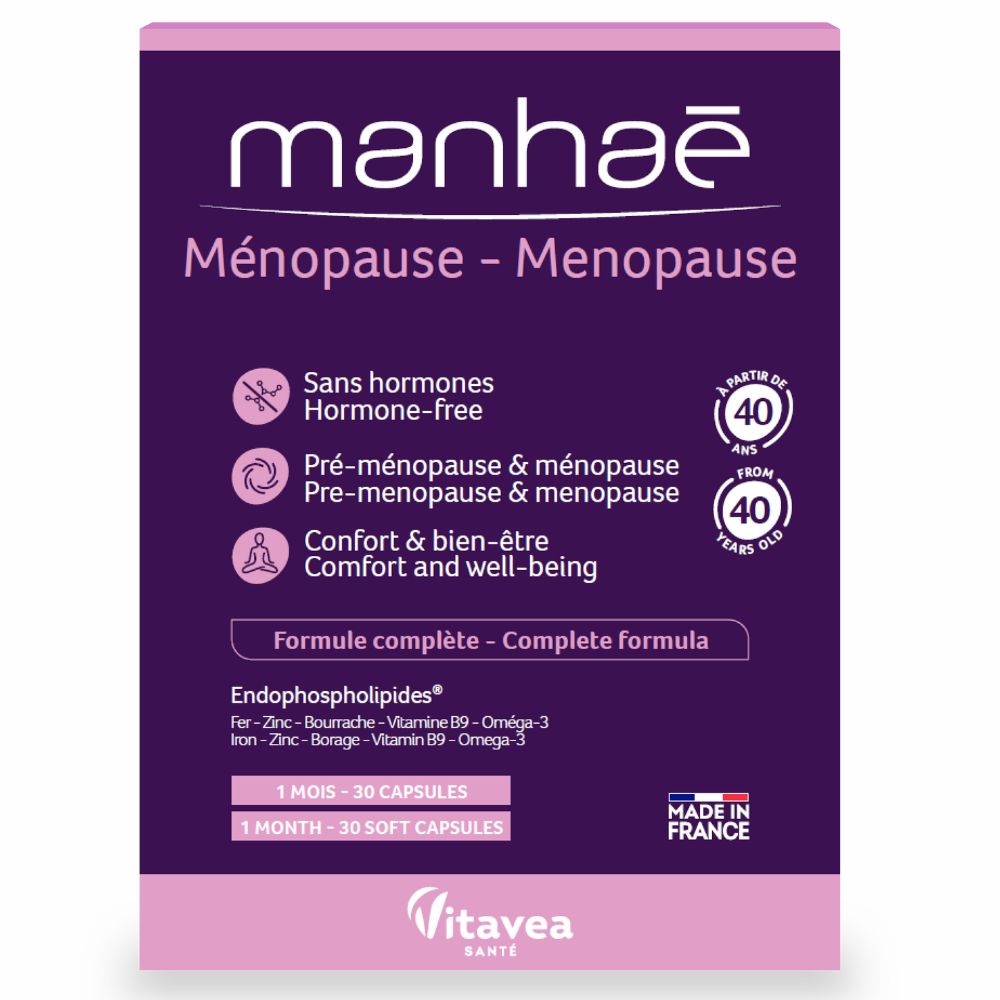 Menopause Manhae, 30 capsule moi, Vitavea Sante