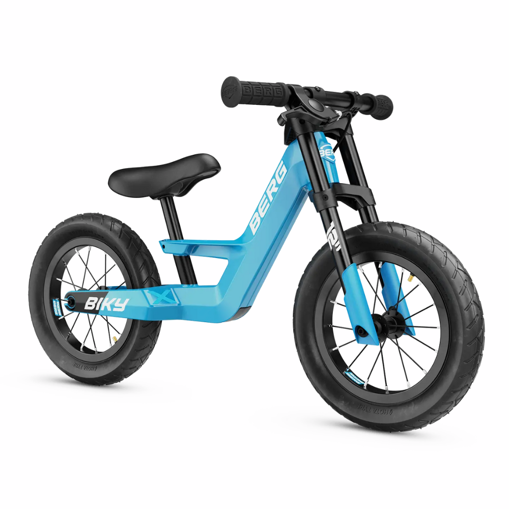 Bicicleta fara pedale cu frana de mana City, 2-5 ani, Albastru, Berg