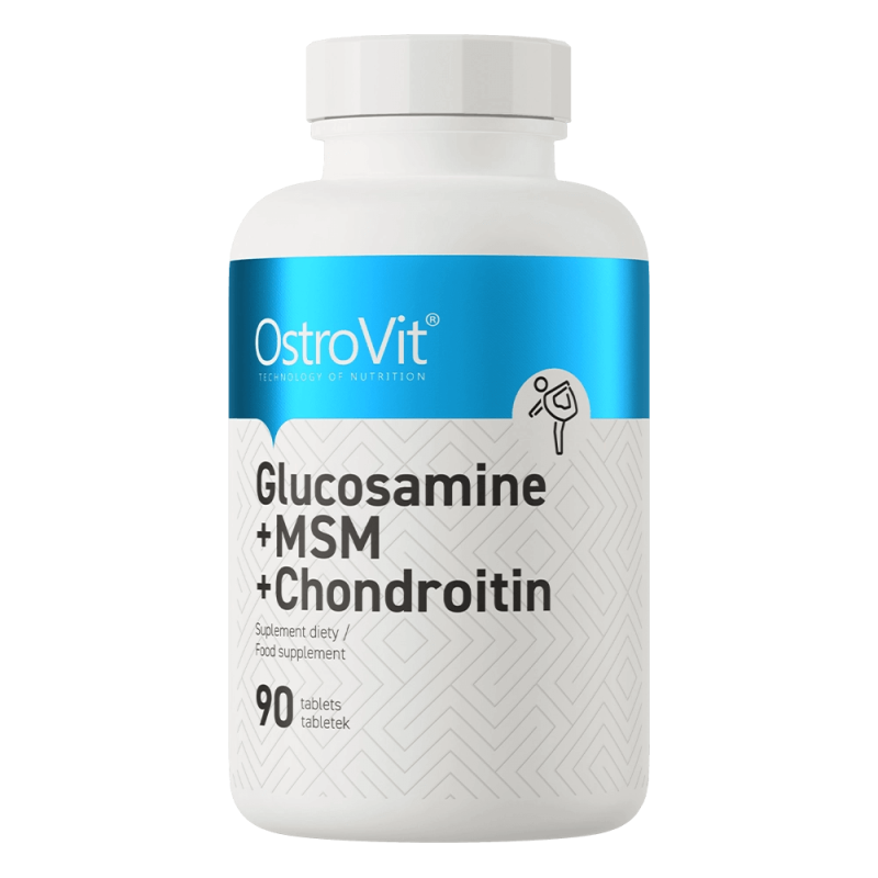 Glucosamine + MSM + Chondroitin, 90 tablete, OstroVit