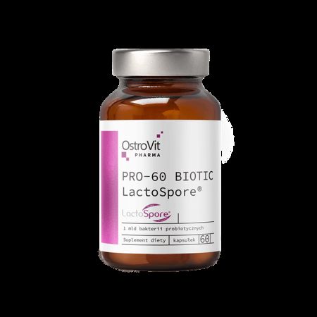 Probiotic Pro-60 Biotic Lactospore, 60 capsule, OstroVit