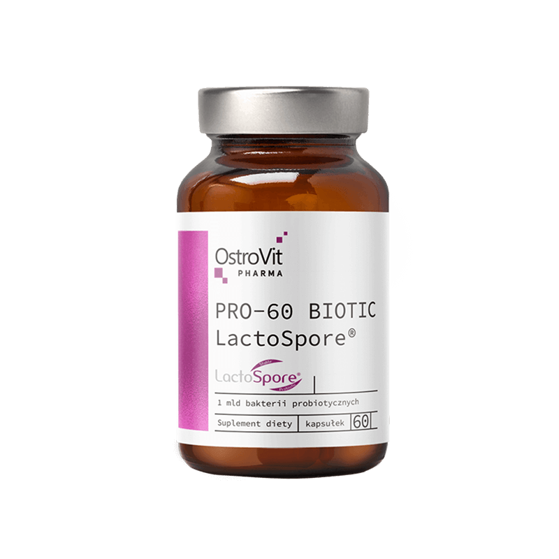 Probiotic Pro-60 Biotic Lactospore, 60 capsule, OstroVit