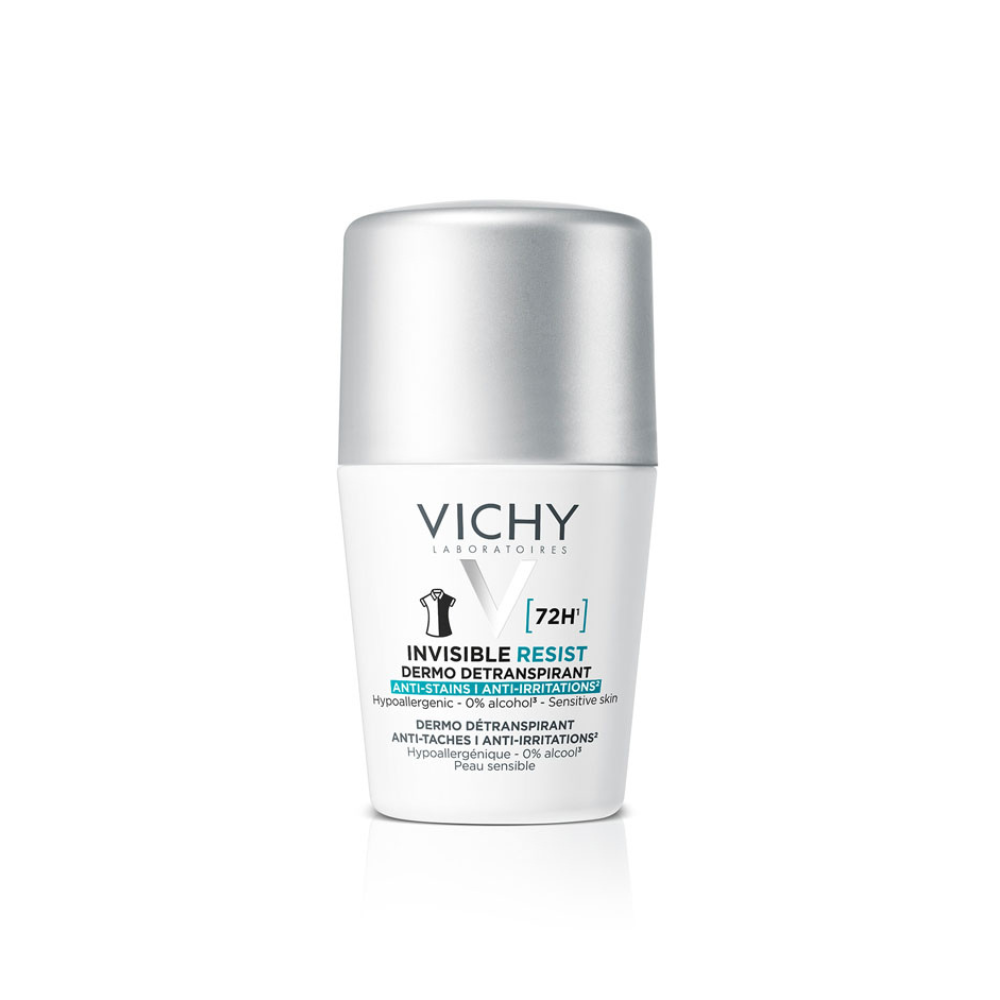Deodorant Roll-on Invisible Resist 72H, 50ml, Vichy
