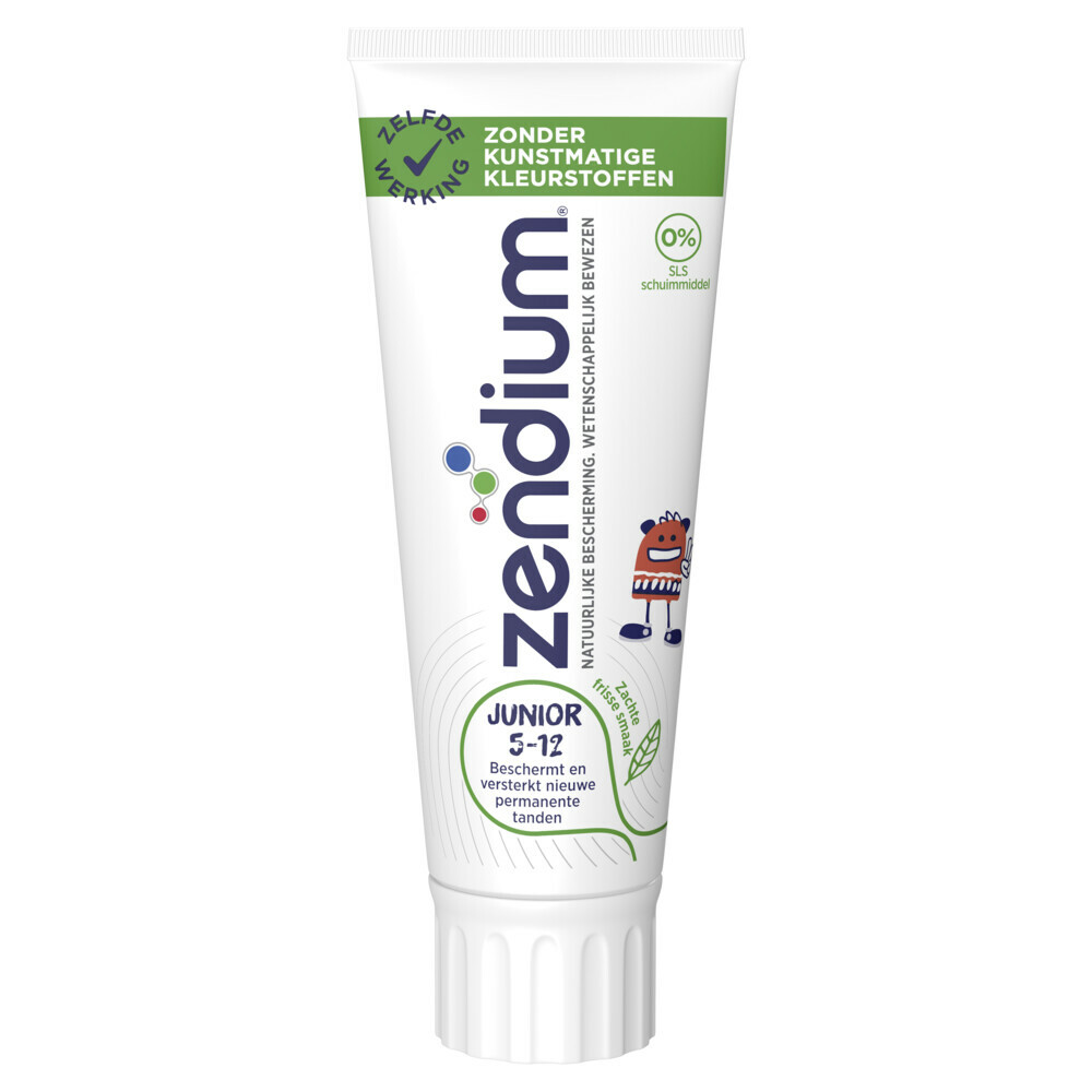 Pasta de dinti pentru copii, 5-12 ani, 75ml, Zendium