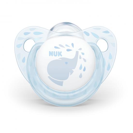 Suzete din silicon Baby Blue M2, 6-18 luni, Nuk     
