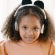 Casti audio cu urechi magnetice pentru copii KidyYears, Panda, Kidywolf 618404