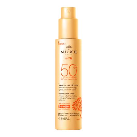 Spray cu protectie solara SPF50 pentru fata si corp, 150 ml, Nuxe