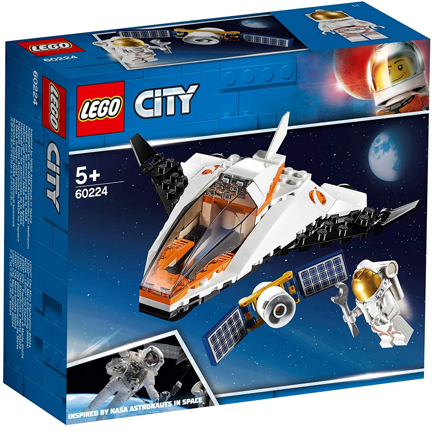 Misiune de reparat sateliti, L60224, Lego