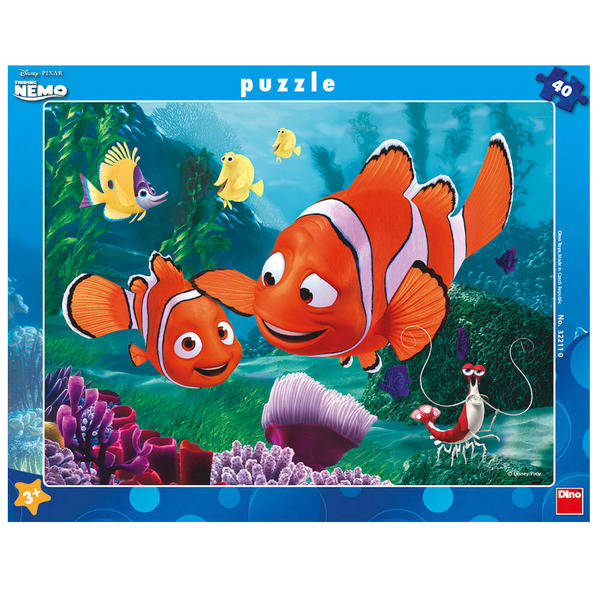 Puzzle Aventurile lui Nemo, +3 ani, 40 piese, Dino