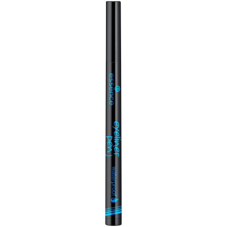 Tus de ochi carioca rezistent la apa Essence Eyeliner Pen Waterproof, 01 Black, 1 ml, Essence