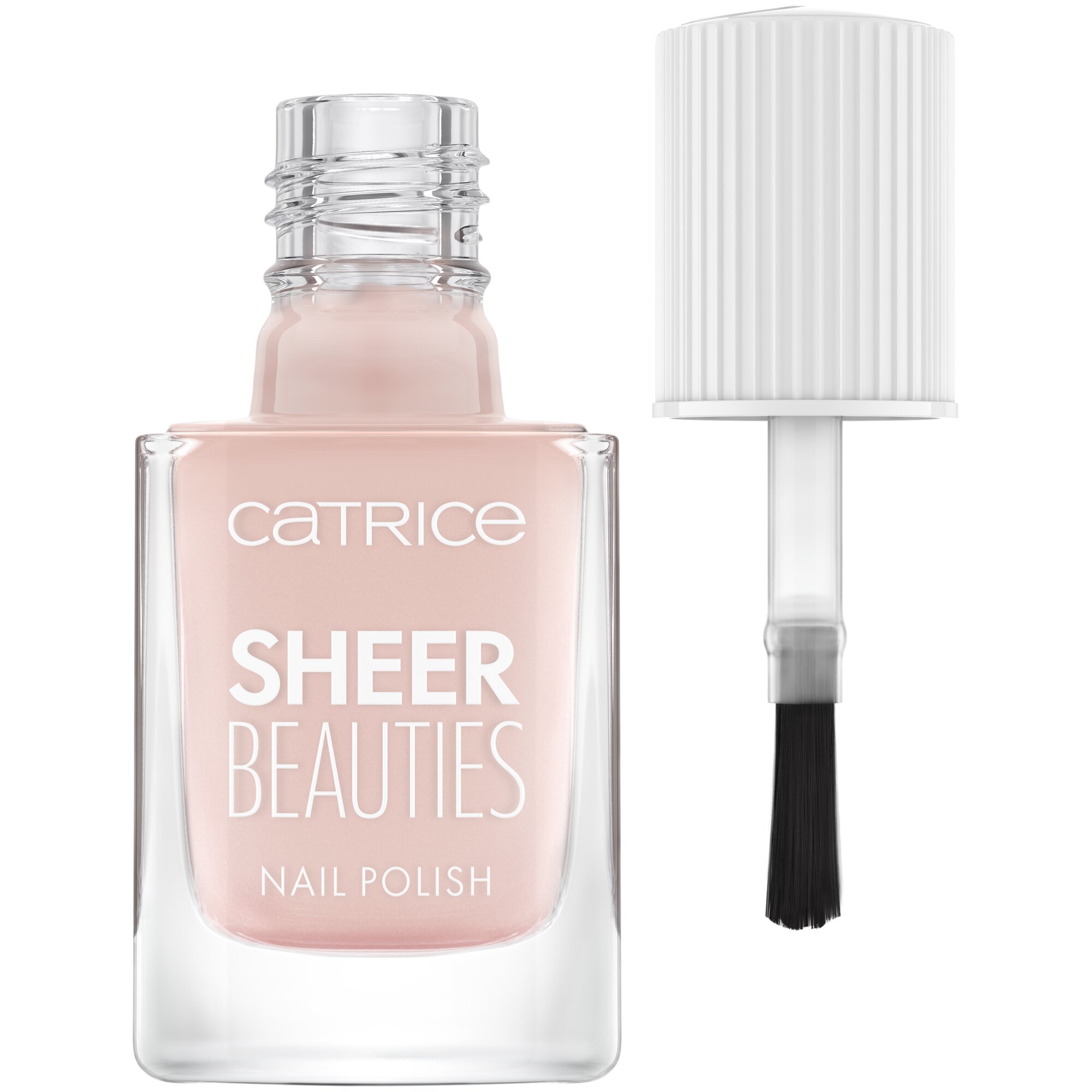 Lac pentru unghii Sheer Beauties, 020 - Roses Are Rosy, 10.5 ml, Catrice