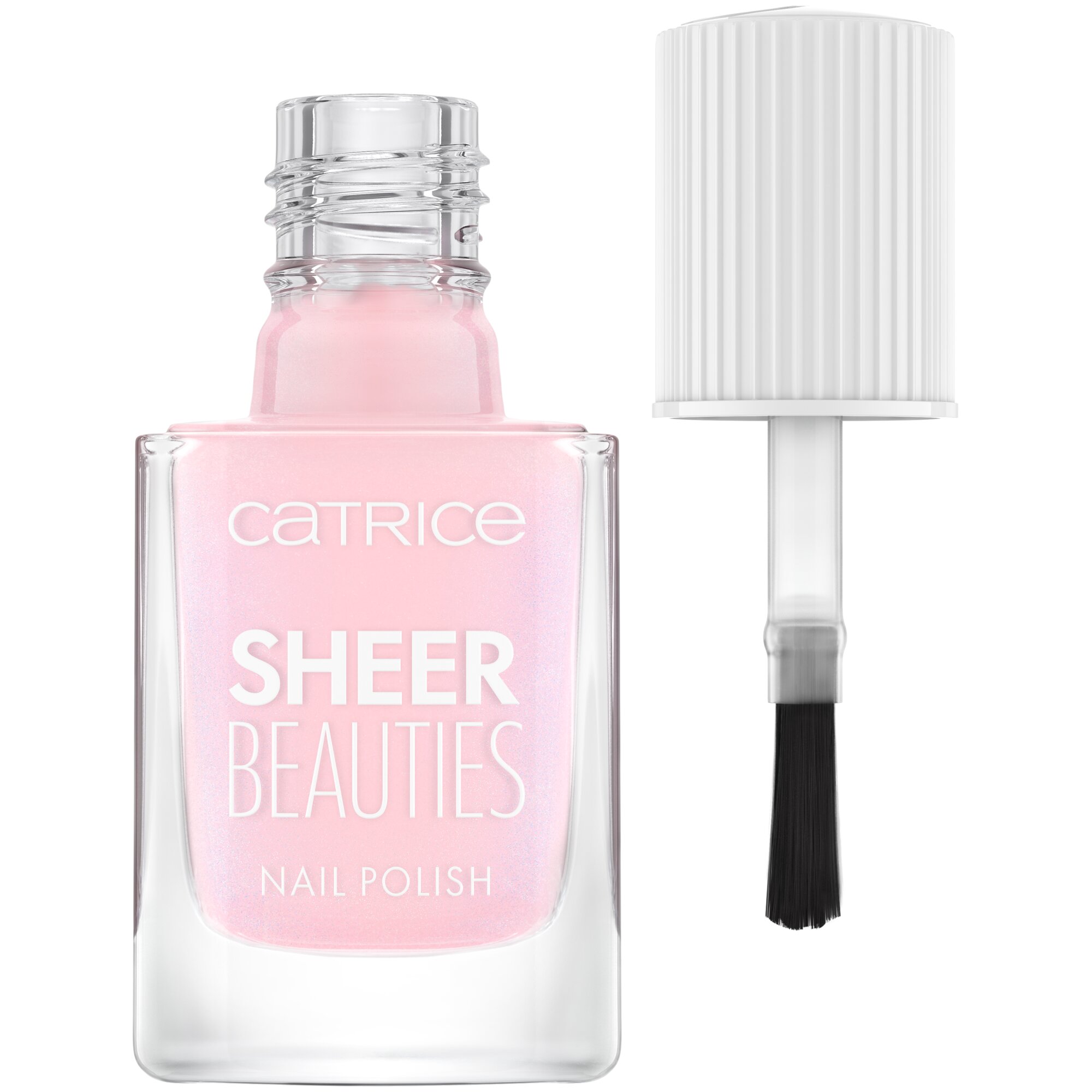 Lac pentru unghii Sheer Beauties, 040 - Fluffy Cotton Candy, 10.5 ml, Catrice