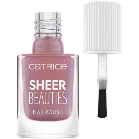 Lac pentru unghii Sheer Beauties, 080 - To Be ContiNUDEd, 10.5 ml, Catrice