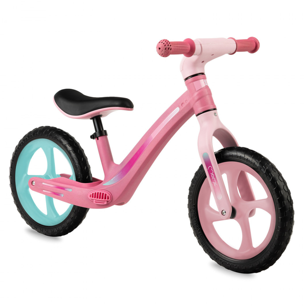 Bicicleta fara pedale Mizo, +3 ani, Pink, Momi