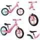 Bicicleta fara pedale Mizo, +3 ani, Pink, Momi 619994