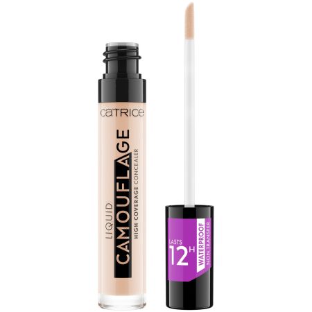 Corector lichid Camouflage High Coverage, 001 - Fair Ivory, 5 ml, Catrice