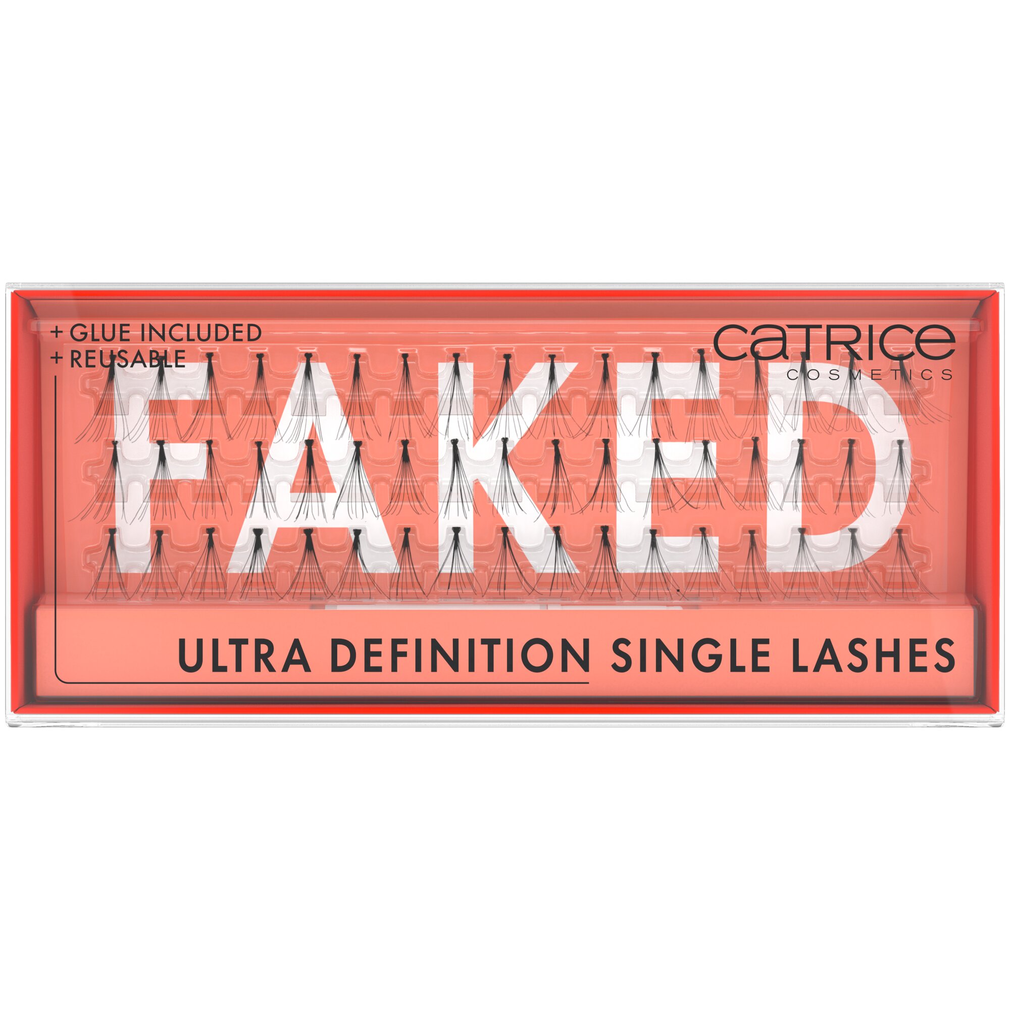 Gene false Faked Ultra Definition Single Lashes, 51 de fire, Catrice