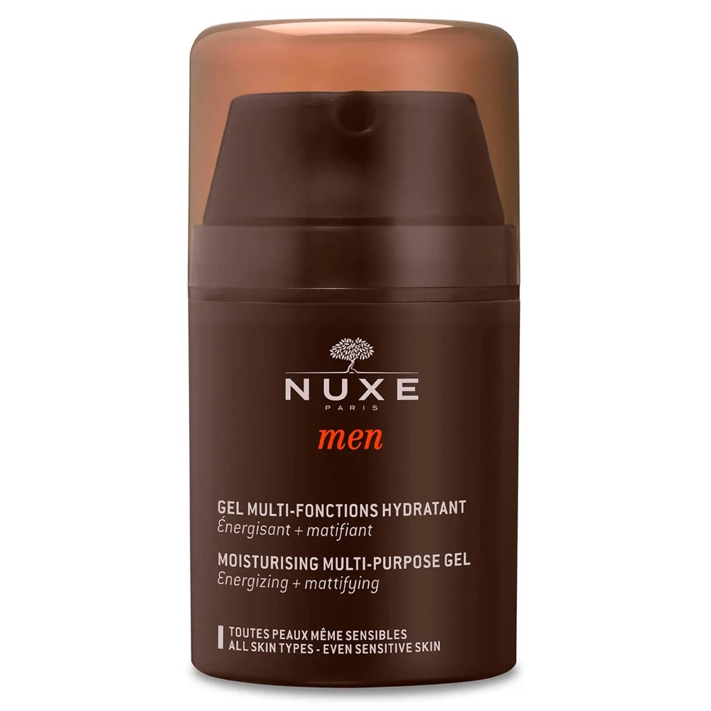 Gel hidratant pentru toate tipurile de ten Men, 50 ml, Nuxe