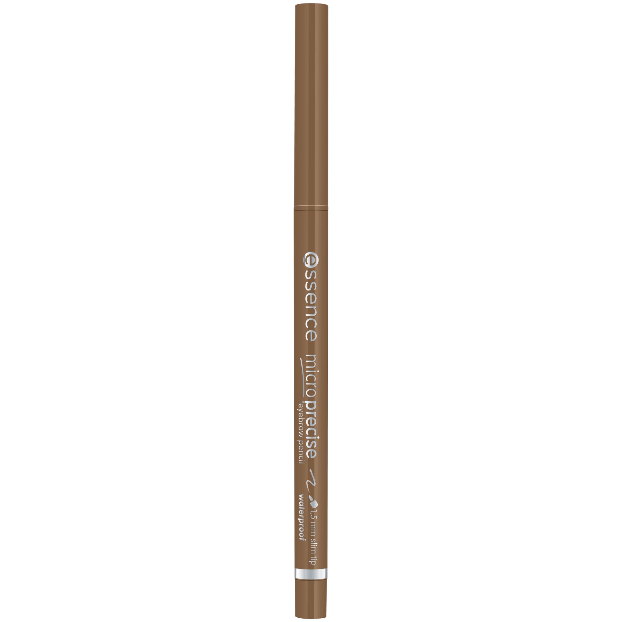Creion pentru sprancene Micro Precise, 02 - light brown, 0.05 g, Essence