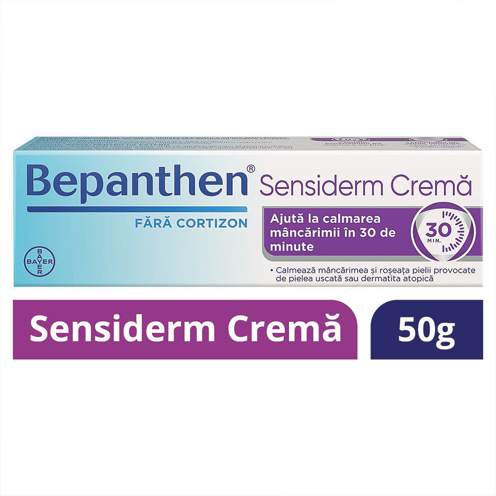 Bepanthen Crema Sensiderm, 50 g, Bayer 538690