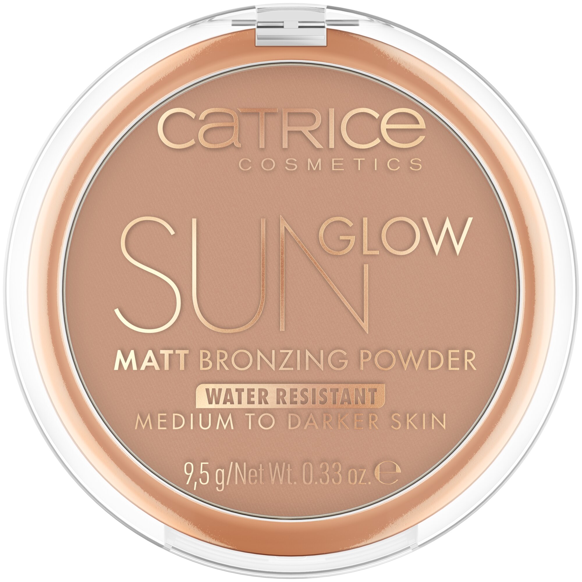 Pudra bronzanta Sun Glow Matt Bronzing, 035 - Universal Bronze, 9.5 g, Catrice