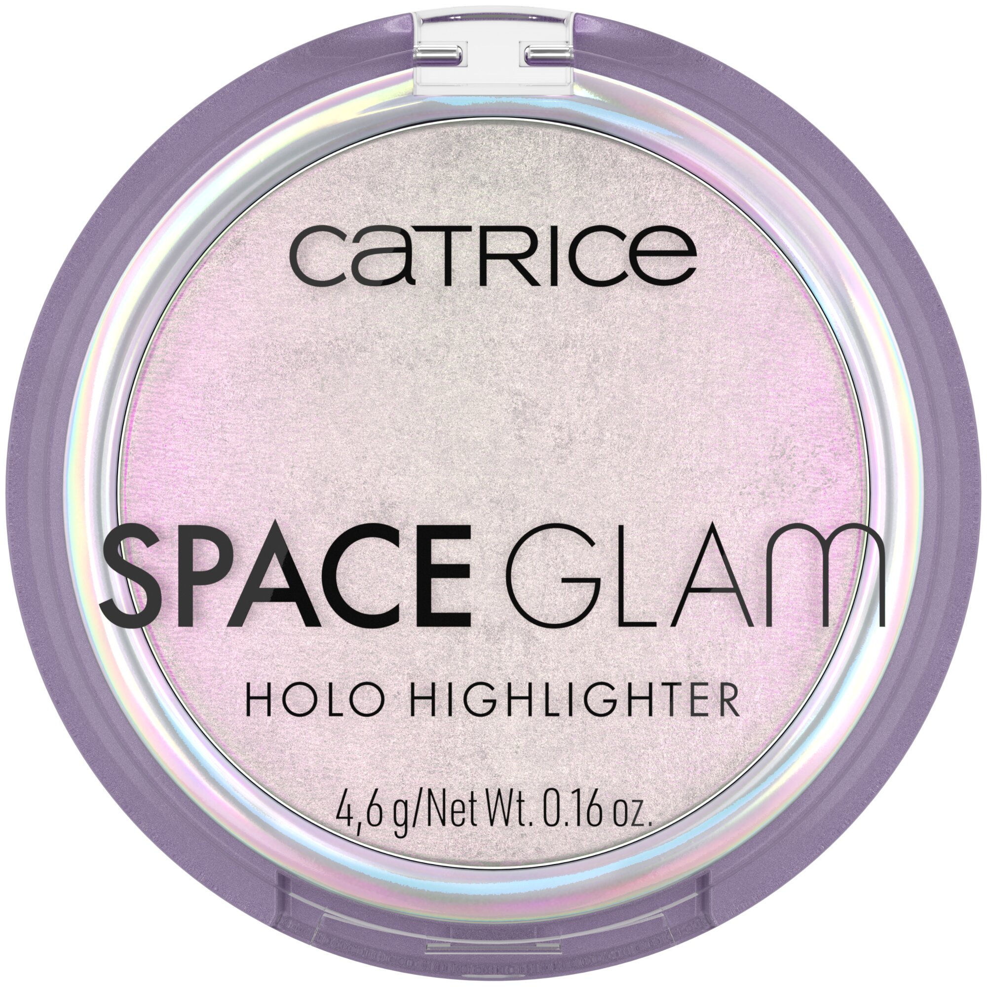 Pudra iluminatoare Space Glam Holo Highlighter, 010 - Beam Me Up!, 4.6 g, Catrice