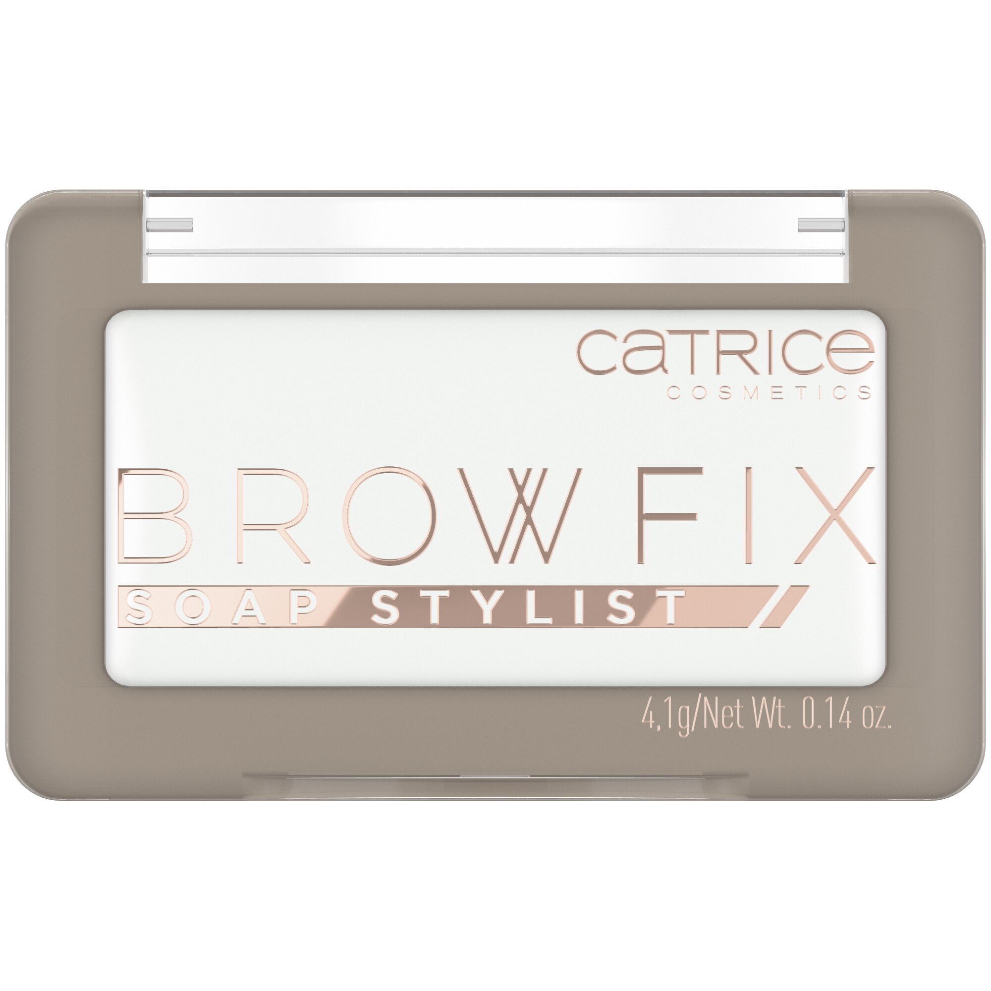Ceara pentru sprancene Brow Fix Soap Stylist, 010 - Full And Fluffy, 4.1 g, Catrice