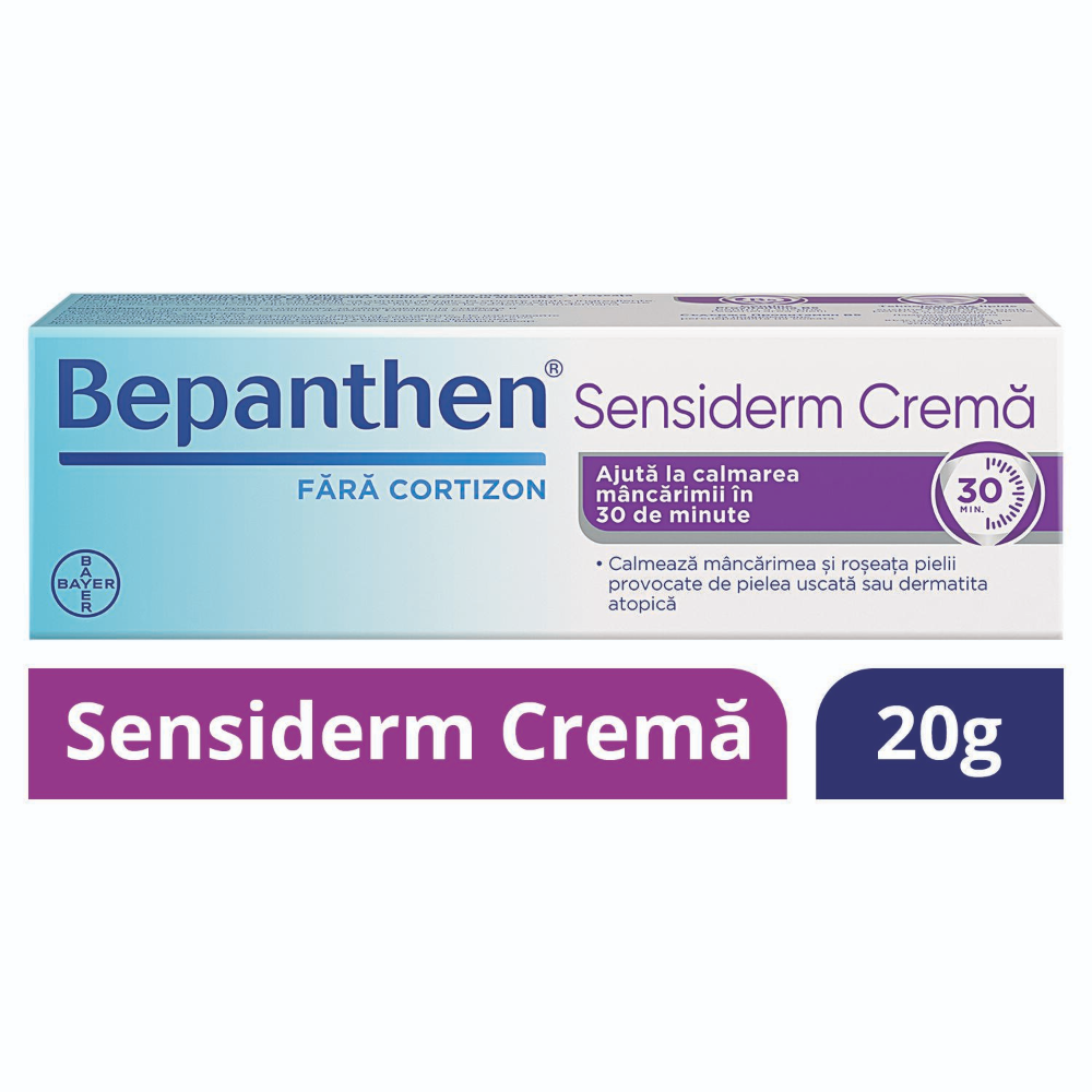 Bepanthen Crema Sensiderm, 20 g, Bayer 553426