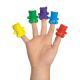 Creioane colorate pentru degete Cuddly Cubs Bear, set de 6 bucati, Ooly 622103