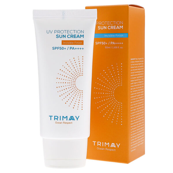 Crema protectie solara fitru UV SPF50+ PA++++ Invisible Finish, 50 ml, Trimay