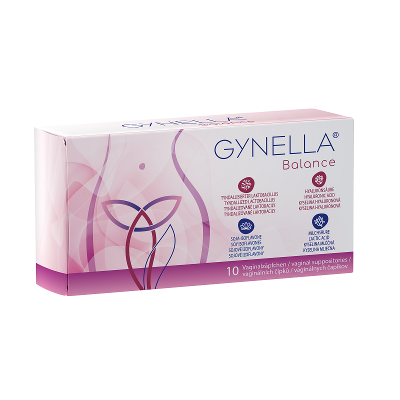 Supozitoare vaginale Gynella Balance, 10 bucati, Heaton