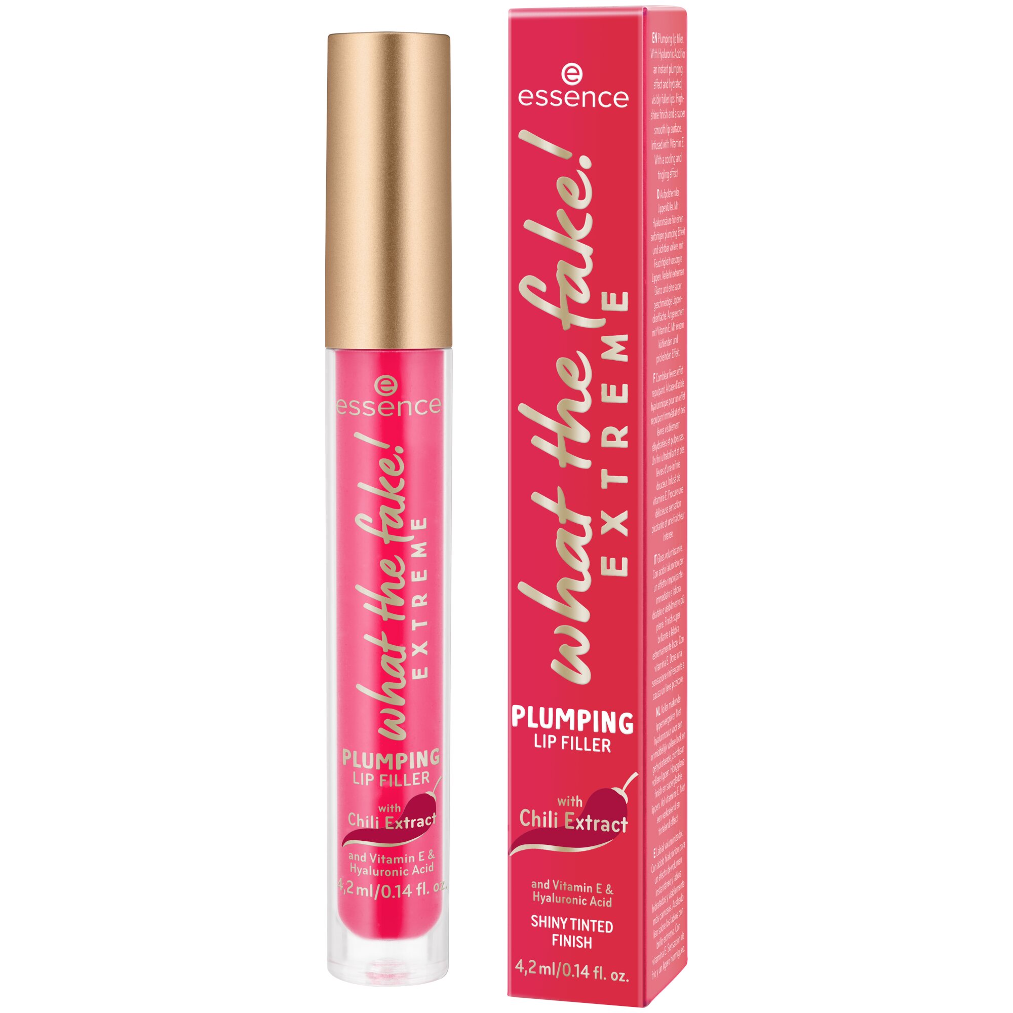 Luciu de buze Extreme Plumping Lip Filler What the fake!, 4.2 ml, Essence