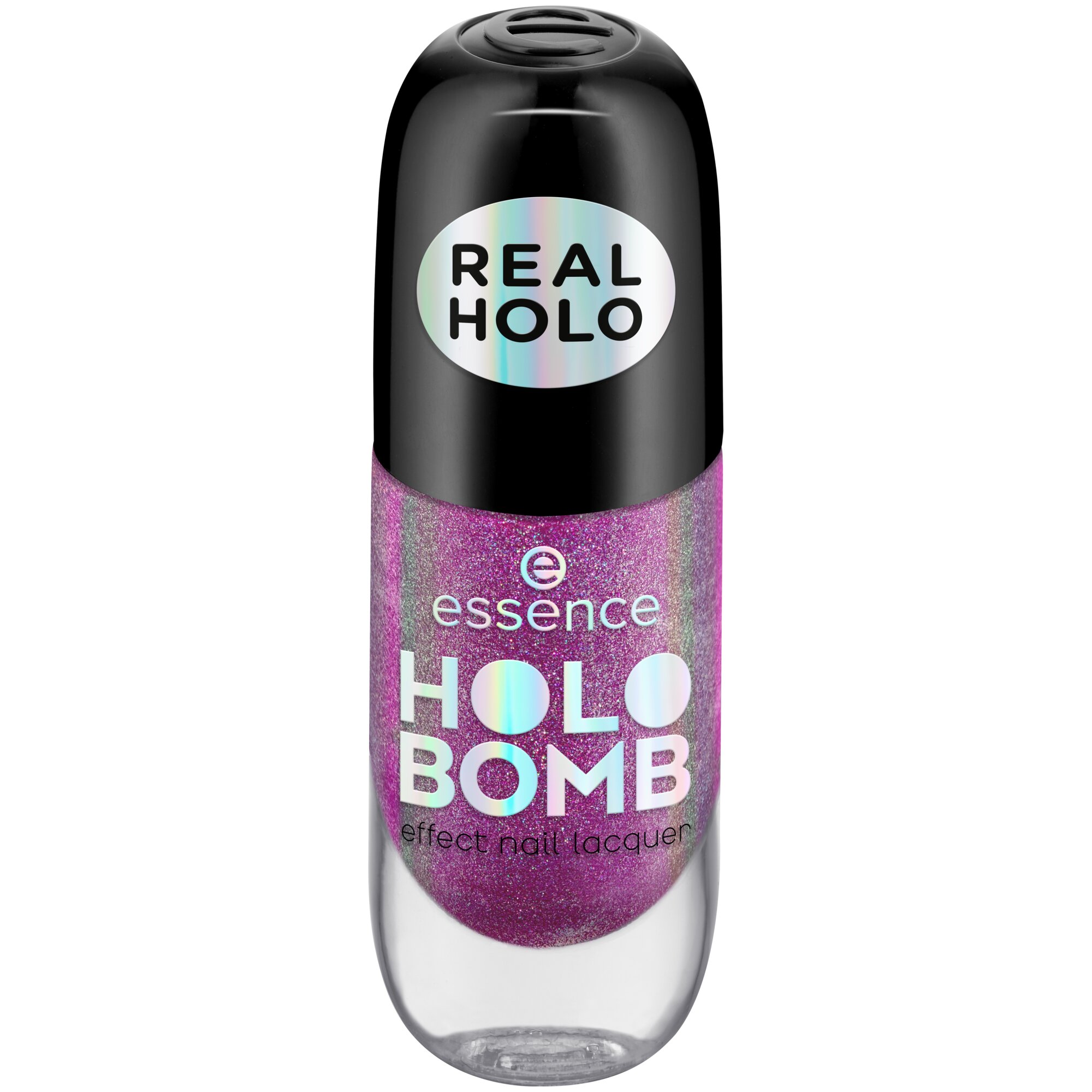 Lac pentru unghii Holo Bomb, 02 - Holo Moly, 8 ml, Essence