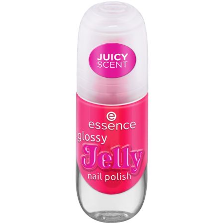 Lac pentru unghii Jelly Nail Polish, 02 Candy Gloss, 8ml, Essence